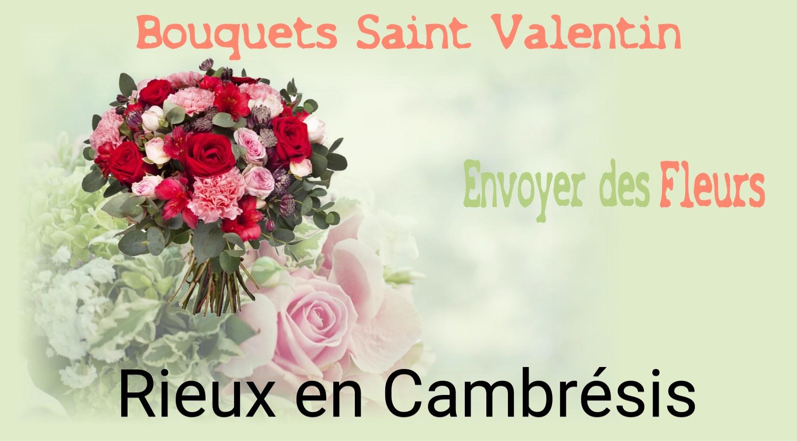Roses de Saint-Valentin livrées à Rieux-en-Cambrésis